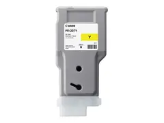 Canon PFI-207 Y - 300 ml - gul - original blekkbeholder - for imagePROGRAF iPF680, iPF685, iPF780, iPF785