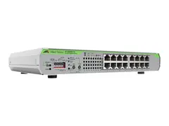 Allied Telesis CentreCOM AT-GS920/16 Switch - ikke-styrt - 16 x 10/100/1000 - stasjon&#230;r, rackmonterbar