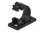 StarTech.com 100 Adhesive Cable Management Clips Black, Network/Ethernet/Office Desk/Computer Cord Organizer, Sticky Cable/Wire Holders, Nylon Self Adhesive Clamp UL/94V-2 Fire Rated Nylon 66 Plastic - TAA (CBMCC2) - Kabelklemme - svart - TAA-samsvar (en pakke 100)