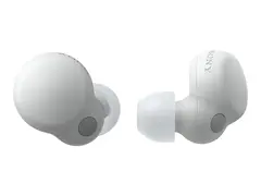 Sony LinkBuds S - True wireless-hodetelefoner med mikrofon i &#248;ret - Bluetooth - aktiv st&#248;ydemping - hvit