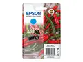 Epson 503XL - 6.4 ml - XL - cyan - original bl&#230;re med RF/lyd-alarm - blekkpatron - for Expression Home XP-5200, XP-5205; WorkForce WF-2960DWF, WF-2965DWF