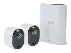 Arlo Ultra 2 Security System - Portinngang + kamera(er) tr&#229;dl&#248;s (802.11b, 802.11g, 802.11n, 802.11ac, Bluetooth 4.2 LE) - 2 kamera(er) - hvit