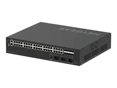 NETGEAR AV Line M4250-40G8XF-PoE++ Switch - L3 - Styrt - 40 x 10/100/1000 (PoE++) + 8 x 1 Gigabit / 10 Gigabit SFP+ - side til side-luftflyt - rackmonterbar - PoE++ (2880 W)