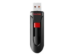 SanDisk Cruzer Glide - USB-flashstasjon - kryptert 32 GB - USB 2.0 (en pakke 3)