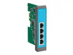 INSYS MRcard ES - Switch - 4 x 10/100 - plugg-in-modul