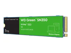 WD Green SN350 NVMe SSD WDS100T3G0C SSD - 1 TB - intern - M.2 2280 - PCIe 3.0 x4 (NVMe)