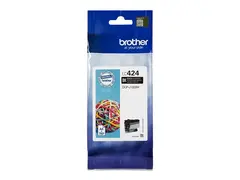 Brother LC424BK - Svart - original blekkpatron - for Brother DCP-J1200W