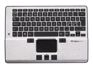 Mousetrapper Alpha - Tastatur - med styreplate tr&#229;dl&#248;s - USB, Bluetooth 4.2
