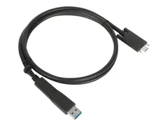 Targus - USB-kabelsett - tommelskruer - svart for Targus Universal, Universal DV4K, USB-C Universal QUAD 4K, USB-C Universal QUAD HD