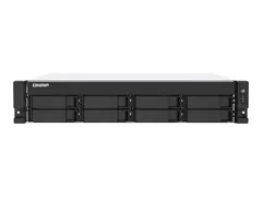 QNAP TS-873AeU-RP - NAS-server 8 br&#248;nner - kan monteres i rack - SATA 6Gb/s - RAID RAID 0, 1, 5, 6, 10, JBOD, 50, 60 - RAM 4 GB - 2.5 Gigabit Ethernet - iSCSI st&#248;tte - 2U