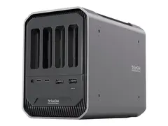 SanDisk Professional PRO-DOCK 4 - Dokkingstasjon for kortleser br&#248;nner: 4 - Thunderbolt 3