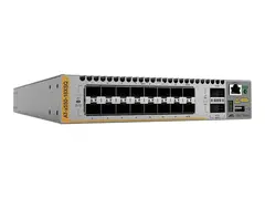 Allied Telesis AT X550-18XTQ - Switch L3 - smart - 16 x 10 Gigabit SFP+ + 2 x 40 Gigabit QSFP+ (opplenke) - rackmonterbar - AC 90 - 260 V