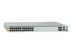 Allied Telesis AT x930-28GPX - Switch L3 - Styrt - 24 x 10/100/1000 (PoE+) + 4 x 1 Gigabit / 10 Gigabit SFP+ - stasjon&#230;r, rackmonterbar