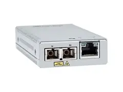 Allied Telesis AT MMC2000LX/SC - Fibermedieomformer 1GbE - 10Base-T, 1000Base-LX, 100Base-TX, 1000Base-T, 1000Base-SC - RJ-45 / LX/SC-enkeltmodus - opp til 10 km - 1310 nm - TAA-samsvar