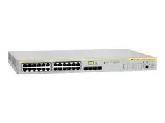 Allied Telesis AT 9424T - Switch L4 - Styrt - 24 x 10/100/1000 + 4 x delt SFP - stasjon&#230;r