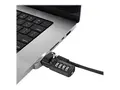 Compulocks Ledge Lock Adapter for MacBook Pro 14&quot; M1, M2 &amp; M3 with Combination Cable Sikkerhetssporl&#229;sadapter - med kodel&#229;s - for Apple MacBook Pro 14.2 in (M1, M2, M3)