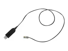 EPOS | SENNHEISER USB-RJ9 01 - Hodesettadapter USB hann til RJ-9 hann