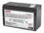 APC Replacement Battery Cartridge #110 - UPS-batteri 1 x batteri - blysyre - svart - for P/N: BE650G2-CP, BE650G2-FR, BE650G2-GR, BE650G2-IT, BE650G2-SP, BE650G2-UK, BR650MI