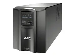 APC Smart-UPS SMT1500IC - UPS - AC 220/230/240 V 1000 watt - 1500 VA - RS-232, USB - utgangskontakter: 8 - svart - med APC SmartConnect