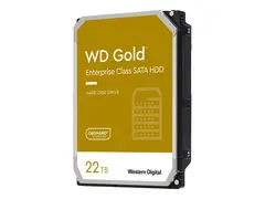 WD Gold WD221KRYZ - Harddisk - Enterprise 22 TB - intern - 3.5&quot; - SATA 6Gb/s - 7200 rpm - buffer: 512 MB