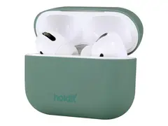 Holdit Nyg&#229;rd - Beskyttende deksel for tr&#229;dl&#248;se &#248;replugger silikon - mosegr&#248;nn - for Apple AirPods Pro