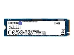 Kingston NV2 - SSD - 250 GB - intern - M.2 2280 PCIe 4.0 x4 (NVMe) - for Intel Next Unit of Computing 12 Pro Kit - NUC12WSKi5