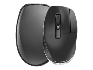 3Dconnexion CadMouse Pro Wireless - Mus - ergonomisk 7 knapper - tr&#229;dl&#248;s - Bluetooth, 2.4 GHz - USB tr&#229;dl&#248;s mottaker