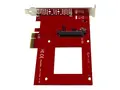 StarTech.com U.2 to PCIe Adapter x4 PCIe - For 2.5&quot; U.2 NVMe SSD - SFF-8639 PCIe Adapter - U.2 SSD - PCIe SSD - U.2 drive (PEX4SFF8639) - Grensesnittsadapter - 2.5&quot; - Ultra M.2 Card - PCIe 3.0 x4 - r&#248;d - for P/N: BNDTB10GI, BNDTB210GSFP, BNDTB310GNDP, BNDTB410GSFP, BNDTB4M2E1, BNDTBUSB3142