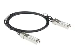 StarTech.com Dell EMC DAC-SFP-10G-1M Compatible 1m 10G SFP+ to SFP+ Direct Attach Cable Twinax, 10GbE SFP+ Copper DAC 10 Gbps Low Power Passive Mini GBIC/Transceiver Module DAC, SFP+ Cable Lifetime Warranty (DACSFP10G1M) - Direkte 10GBase-koblingskabel - SFP+ (P) l&#229;st til SFP+ (P) l&#229;st - 1 m - toakset - passiv