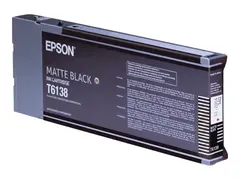 Epson T6138 - 110 ml - matt svart original - blekkpatron - for Stylus Pro 4000 C8, Pro 4000-C8, Pro 4400, Pro 4450, Pro 4800, Pro 4880