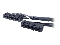 APC Data Distribution Cable - Nettverkskabel TAA-samsvar - RJ-45 (hunn) til RJ-45 (hunn) - 4 m - UTP - CAT 6 - svart