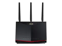 ASUS RT-AX86U Pro - Tr&#229;dl&#248;s ruter 4-portssvitsj - 1GbE, 2.5GbE - WAN-porter: 2 - Wi-Fi 6 - Dobbeltb&#229;nd