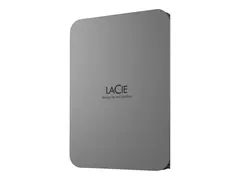 LaCie Mobile Drive Secure STLR2000400 - Harddisk kryptert - 2 TB - ekstern (b&#230;rbar) - USB 3.2 Gen 1 (USB-C kontakt) - Self-Encrypting Drive (SED) - romgr&#229; - med 3-&#229;rs Seagate Rescue Data Recovery