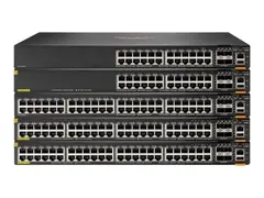 HPE Aruba 6200M 24G 4SFP+ Switch - Switch Max. Stacking Distance 10 km - L3 - Styrt - 24 x 10/100/1000 + 4 x 1 Gigabit / 10 Gigabit SFP+ (opplink / stabling) - front og side til bakside - rackmonterbar - BTO