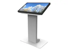 HI-ND Floorstand Touch 32&quot; - Stativ - for innteraktiv flatpanel / pekeskjerm hvit - skjermst&#248;rrelse: 32&quot; - plassering p&#229; gulv