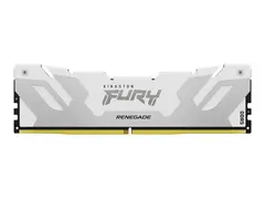 Kingston FURY Renegade - DDR5 - sett 32 GB: 2 x 16 GB - DIMM 288-pin - 6400 MHz / PC5-51200 - CL32 - 1.4 V - ikke-bufret - on-die ECC - hvit/s&#248;lv