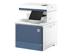 HP LaserJet Enterprise Flow MFP 6800zfsw Multifunksjonsskriver - farge - laser - Legal (216 x 356 mm) (original) - A4/Legal (medie) - opp til 52 spm (kopiering) - opp til 52 spm (trykking) - 1750 ark - 33.6 kbps - Gigabit LAN, USB 3.0, USB 2.0 vert, USB 3.0 vert