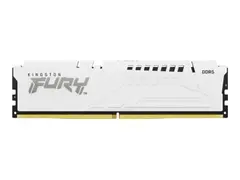 Kingston FURY Beast - DDR5 - sett - 64 GB: 4 x 16 GB DIMM 288-pin - 5600 MHz / PC5-44800 - CL40 - 1.25 V - ikke-bufret - on-die ECC - hvit