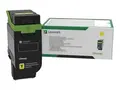 Lexmark - Gul - original - boks tonerpatron LCCP, LRP - for Lexmark CS531dw, CX532adwe