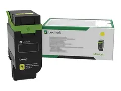 Lexmark - Gul - original - boks - tonerpatron LCCP, LRP for Lexmark CS531dw, CX532adwe