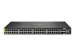 HPE Aruba 6200M 48G Class4 PoE 4SFP+ TAA Switch switch - Max. Stacking Distance 10 km - 48 porter - Styrt - rackmonterbar - TAA-samsvar