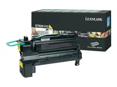 Lexmark - Ekstra h&#248;y ytelse - gul original - tonerpatron LCCP, LRP - for Lexmark X792de, X792dte, X792dtfe, X792dtme, X792dtpe, X792dtse