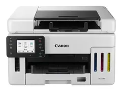 Canon MAXIFY GX6550 - Multifunksjonsskriver farge - ink-jet - p&#229;fyllbar - A4 (210 x 297 mm), Legal (216 x 356 mm) (original) - A4/Legal (medie) - opp til 24 ipm (trykking) - 350 ark - USB 2.0, LAN, USB-vert, Wi-Fi(ac)