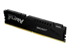 Kingston FURY Beast - DDR5 - modul - 16 GB DIMM 288-pin - 5600 MHz / PC5-44800 - CL36 - 1.25 V - ikke-bufret - on-die ECC - svart