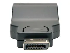 Eaton Tripp Lite Series DisplayPort to VGA Adapter Active Converter DP to VGA M/F DPort 1.2 Displayadapter - DisplayPort (hann) til HD-15 (VGA) (hunn) - formst&#248;pt - svart