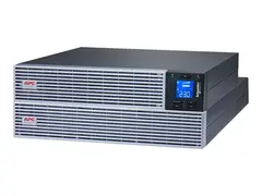 APC Easy UPS On-Line - UPS (kan monteres i rack) AC 230 V - 1800 watt - 2000 VA - litiumion - RS-232, USB - utgangskontakter: 6 - 4U - 19&quot; - svart med s&#248;lv - for Modbus Card SRVSMB001