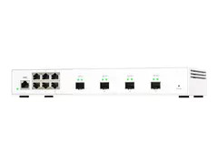 QNAP QSW-M2106-4S - Switch - Styrt 6 x 2.5GBase-T + 4 x 10Gb Ethernet SFP+ - stasjon&#230;r