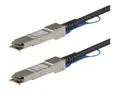 STARTECH 1M QSFP+ DIRECT ATTACH CABLE - MSA COMPLIANT - 40G QSFP+