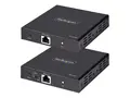 StarTech.com 4K HDMI Extender Over CAT5/CAT6 Cable, 4K 60Hz HDR Video Extender, Up to 230ft (70m), HDMI Over Ethernet Cable, S/PDIF Audio Out, HDMI Transmitter and Receiver Kit Local Video Out, Power Over Cable (4K70IC-EXTEND-HDMI) - Video/lyd/infrar&#248;d-utvider - HDMI - over CAT 5/5e/6/6a - opp til 70 m