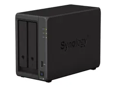 Synology Disk Station DS723+ - NAS-server 2 br&#248;nner - RAID JBOD, RAID 0, 1 - RAM 2 GB - Gigabit Ethernet - iSCSI st&#248;tte